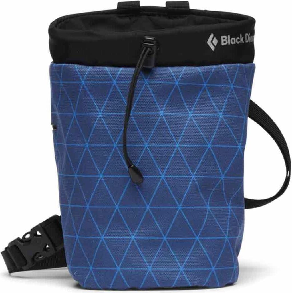 Gym Chalk Bag, 4074 Ultra Blue Triangle, M/L, Black Diamond