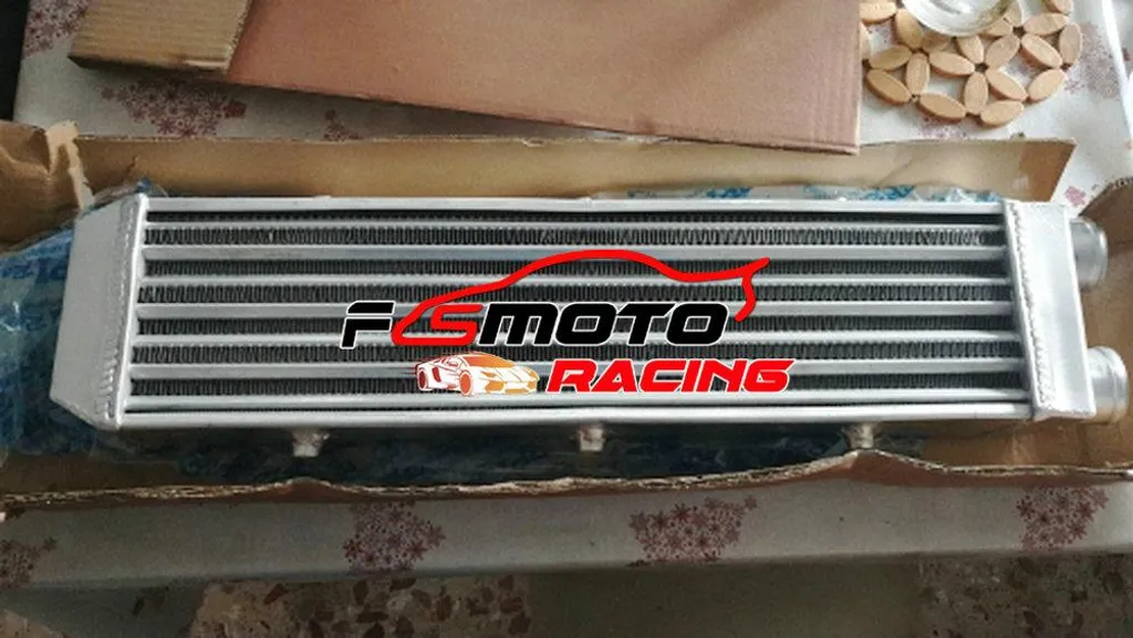 Intercooler universel en aluminium montage frontal 660mm pour turbo