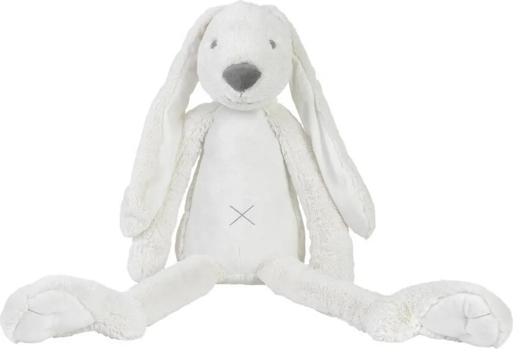 Doudou Lapin Géant Richie Ivoire Happy Horse Peluche XXL 58cm
