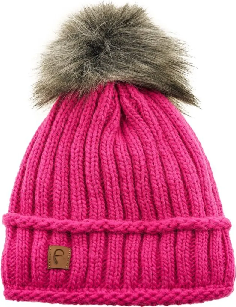 Faera Cappello Invernale Unisex - Fodera Calda Pile e Pompon Anti-Gelo