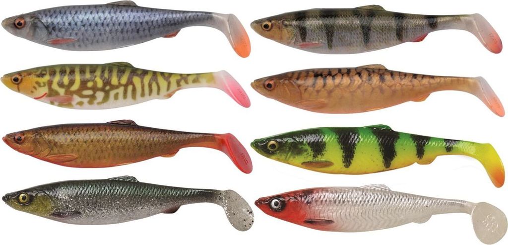 Savage Gear 4D Herring Shad - Gummifisch, Farbe:Red Head, Länge / Gewicht:11cm / 9g