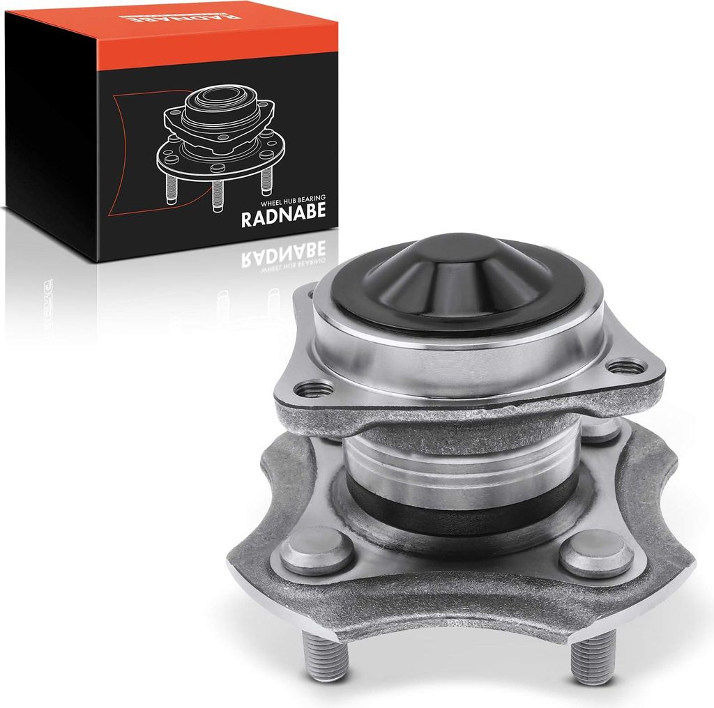 Frankberg 1x Radnabe Radlagersatz Hinterachse beidseitig für Toyota Corolla Kombi Stufenheck Verso 1.6L 2001-2004