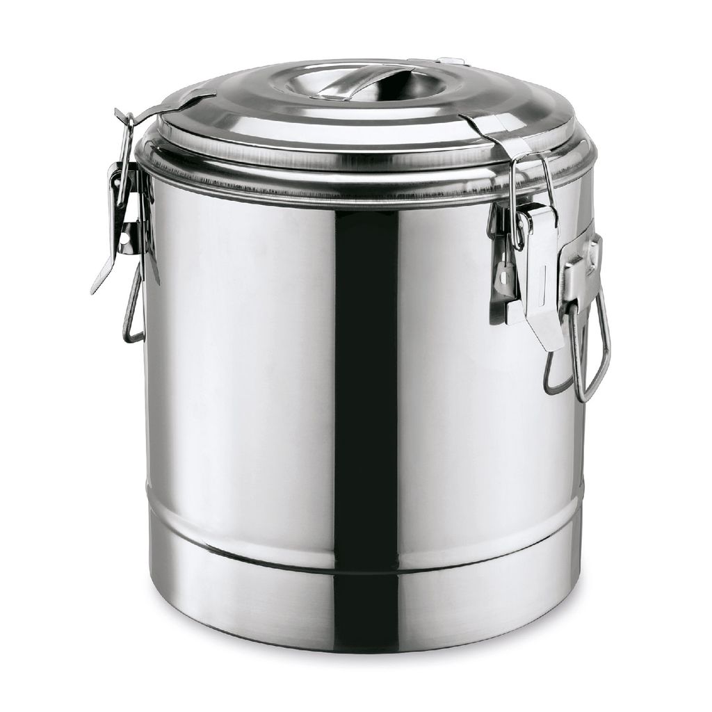 Thermospeisetransportbehälter, 12 ltr., Chromnickelstahl Produktbild 