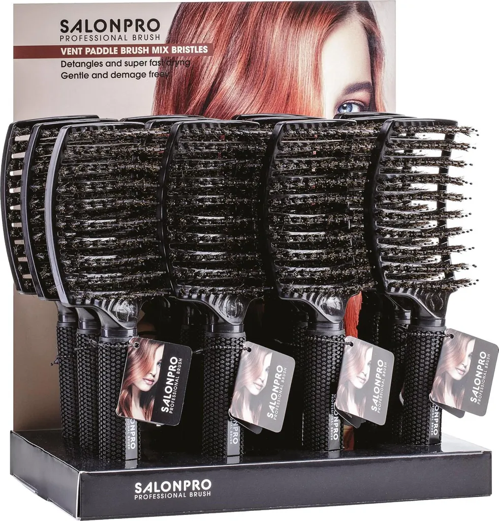 Salon Pro Mix Spazzola a Pale - Ideale per Tutta la Famiglia