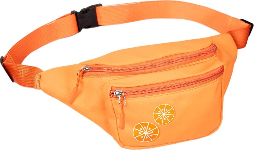 Orange Bauchtasche längenverstellbar mit Produktbild 