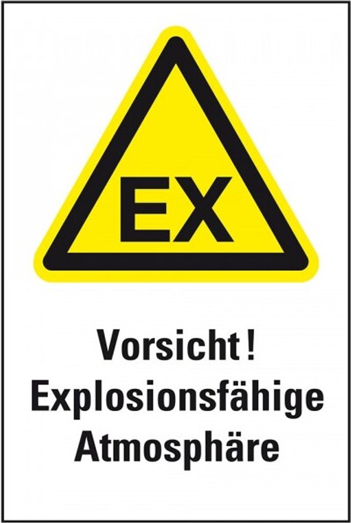 Dreifke® Schild I Warn-Kombischild Vorsicht! Produktbild 