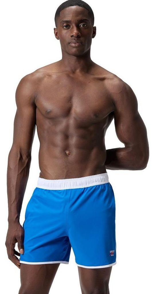 Speedo - "Volley" zwemshort met logo voor heren, model Productafbeelding 
