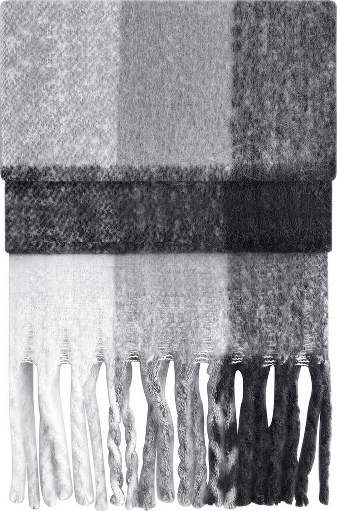 Beechfield - Schal für Herren/Damen Uni, Flauschig RW10832 (Einheitsgröße) (Grau)