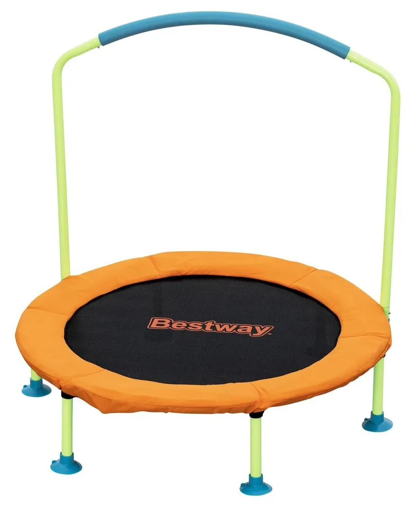 Trampoline de Jardin pour Enfant Bestway avec Poignée de Sécurité 91cm