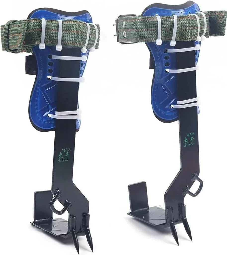 Crampons d'escalade d'arbres réglables pour éviter les glissades
