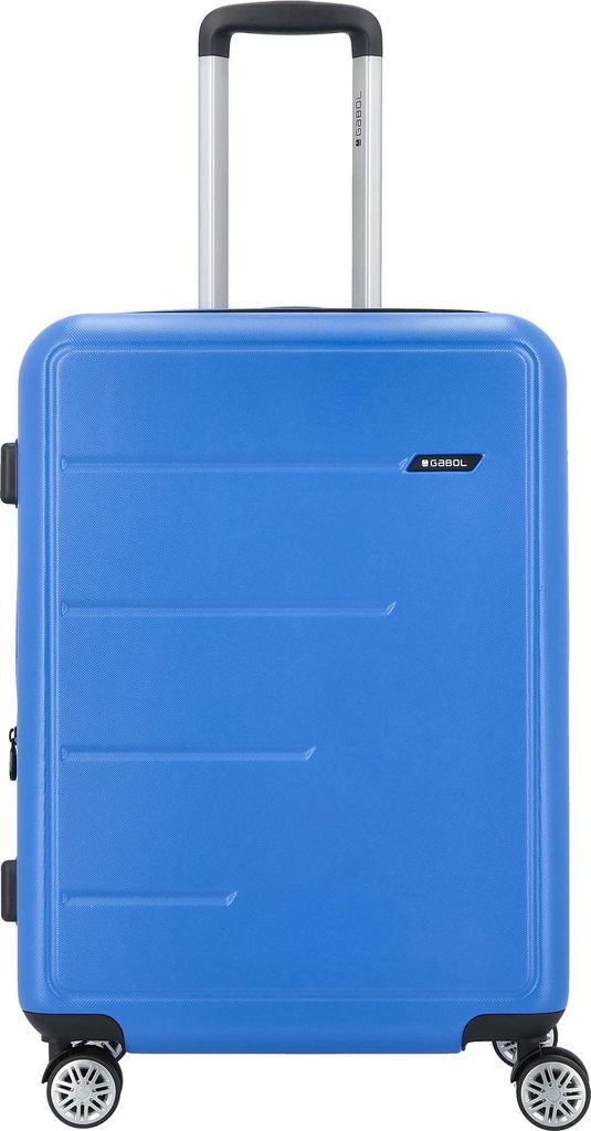 Gabol Future Plus 4 Rollen Trolley 66 cm mit Dehnfalte