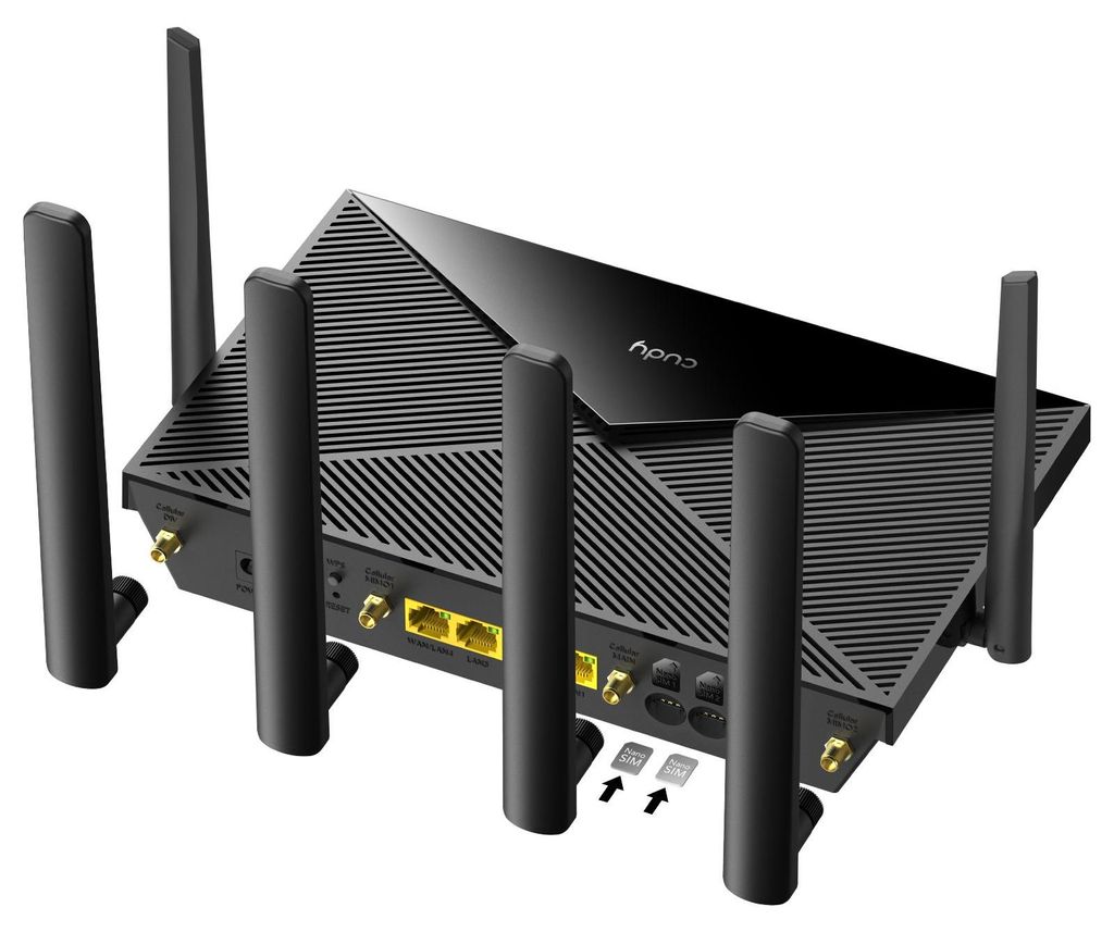 CUDY LT700 AC1200 Wi-Fi 4G Router LTE-Cat6 Gigabit Produktbild 