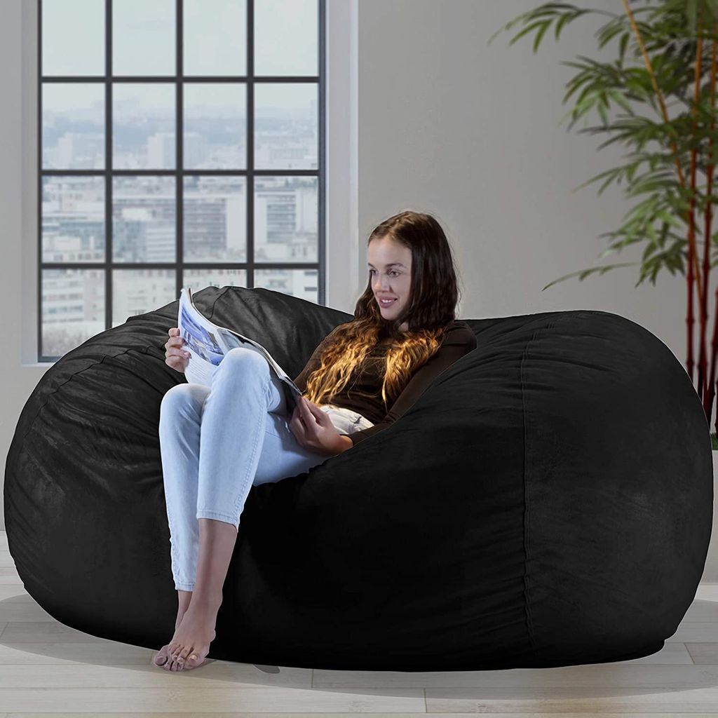 Der größte Sitzsack der Welt in Nachtschwarz mit Produktbild 5