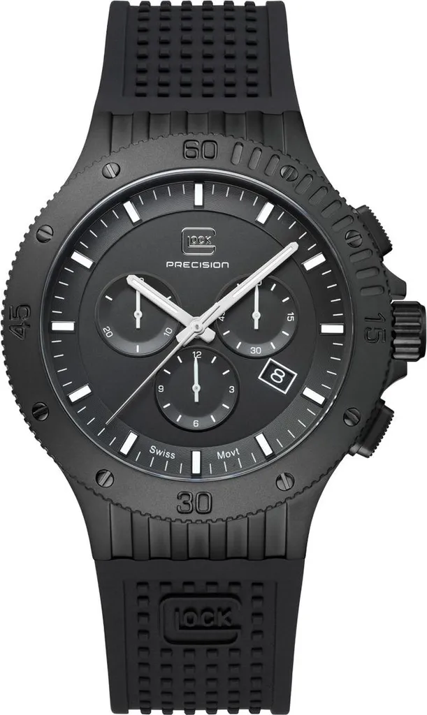 Glock GW-42-2-24 Montre Bracelet Homme à Quartz au Design Robuste