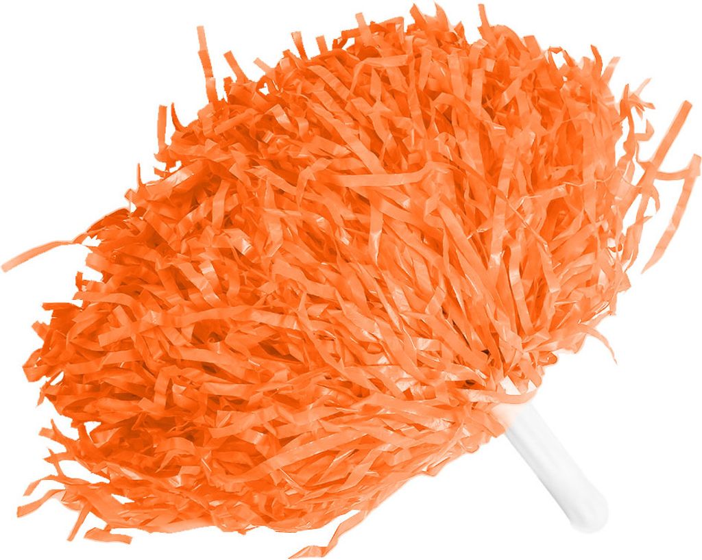 Cheerleader-Pom-Poms, Squad, Cheerleader, Sport, Party, Tanz, nützliches Zubehör (orange)
