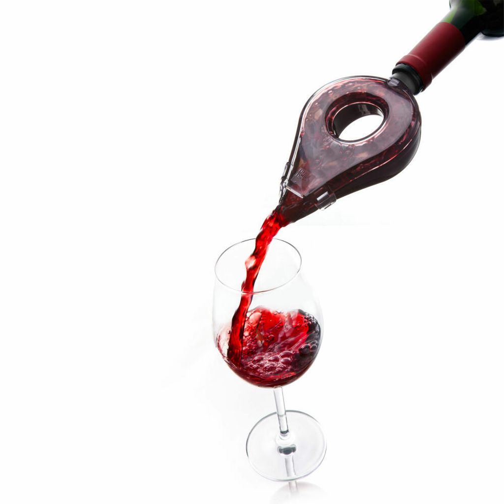 Vacu Vin Wine Aerator, Vo fľaši, Hnedá, Priehľadná Obrázok produktu 