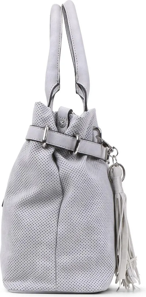 SURI FREY Romy Basic Sac à Main Gris - Matière Souple et Design Moderne - 5