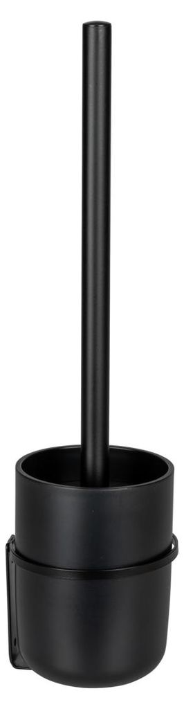 WENKO Turbo-Loc WC-Garnitur Carpino in Schwarz 9,5 x 35 x Produktbild 