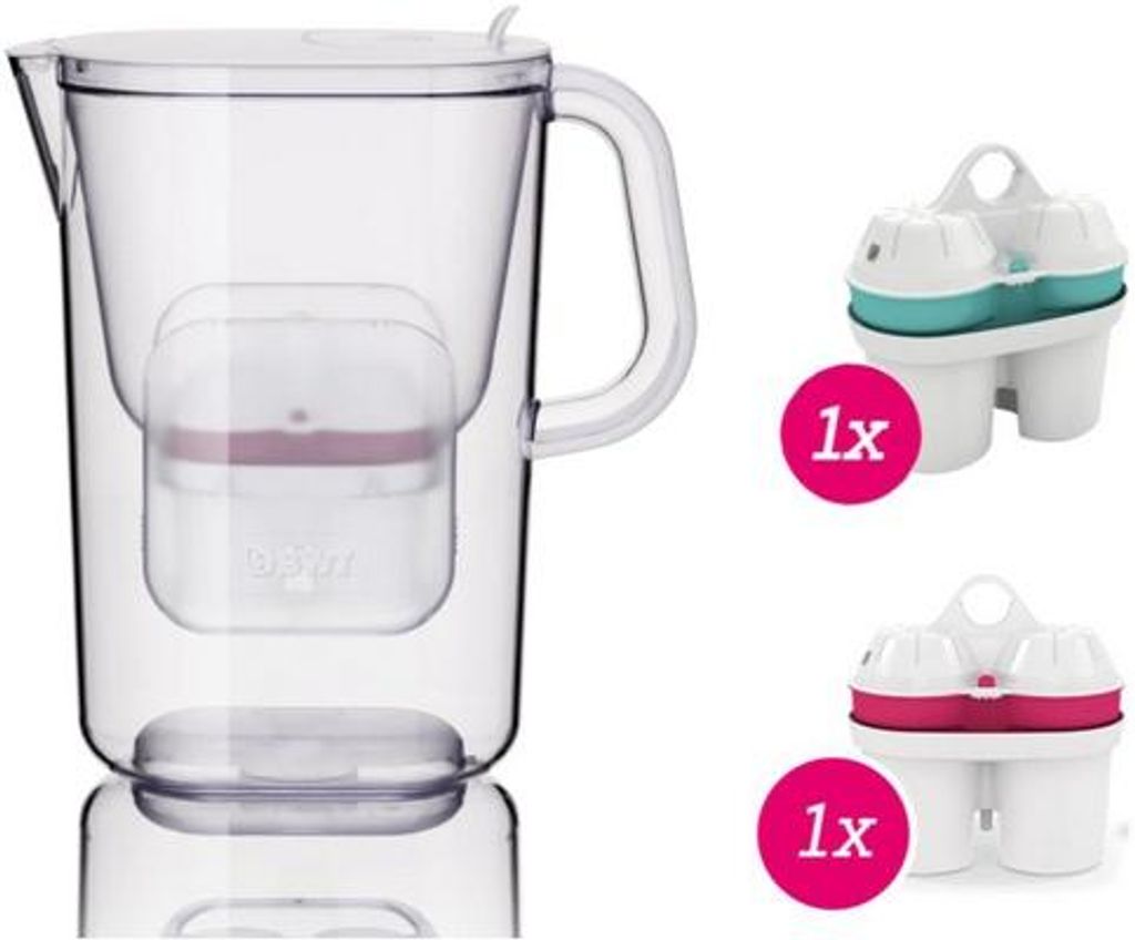 BWT AQUAlizer, Pitcher-Wasserfilter, 2,6 l, Transparent, Produktbild 
