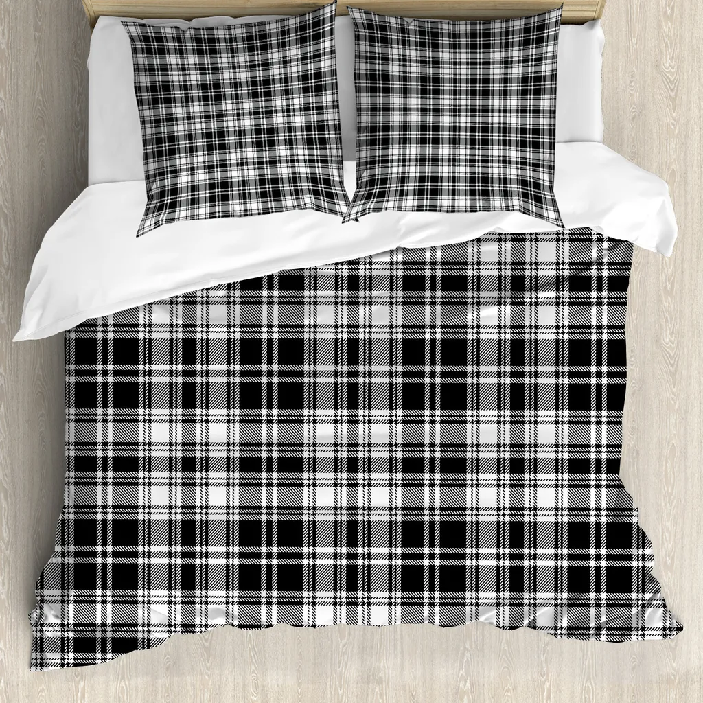 Analisi Copripiumino ABAKUHAUS Tartan 155x220: Microfibra e Anti-Acaro