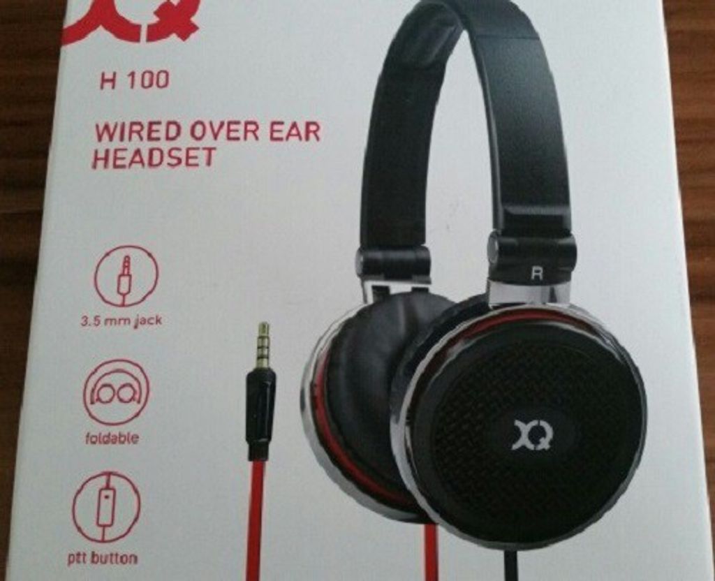 Xqisit H 100, Verkabelt, Kopfband, Binaural, Produktbild 