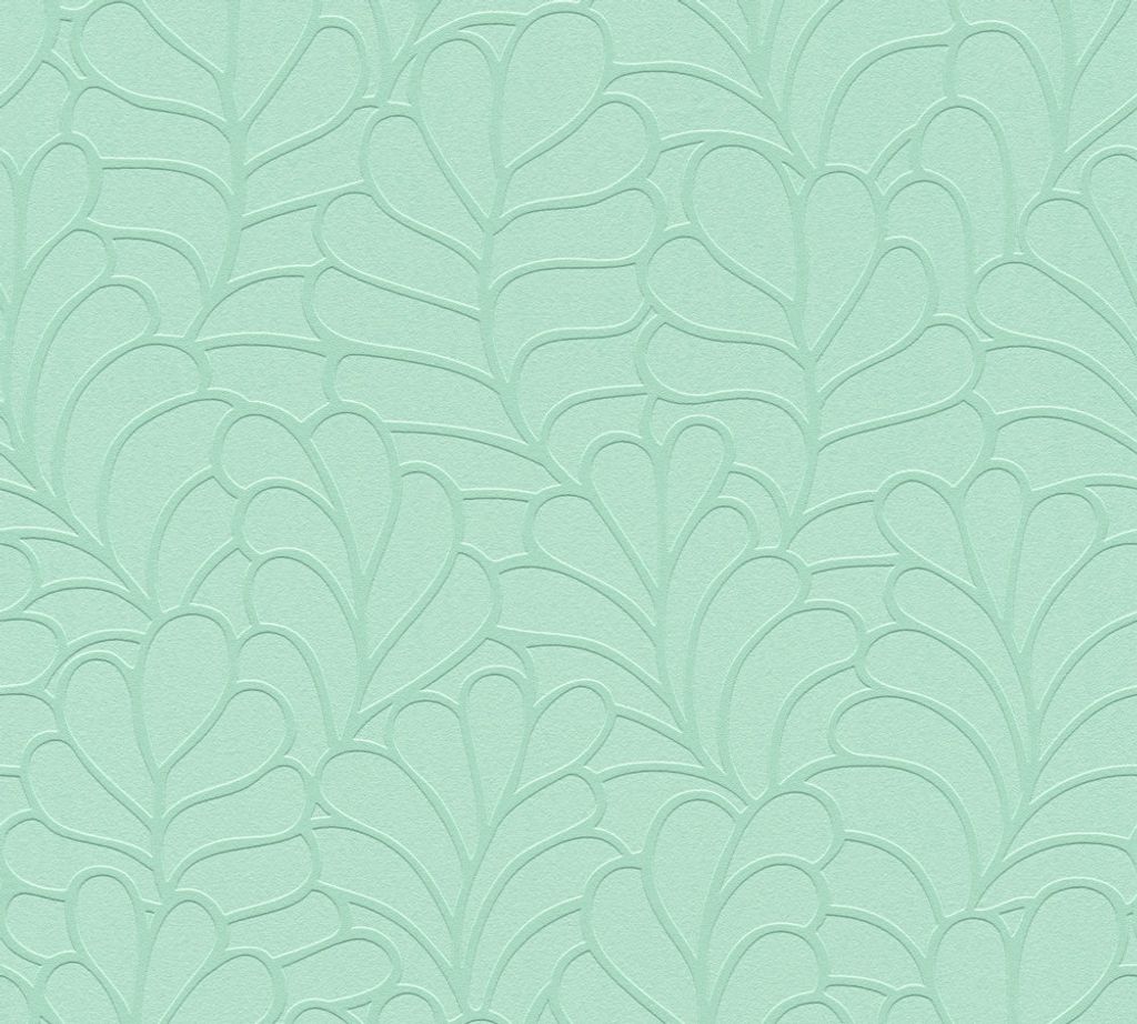 Esprit Vliestapete Nostalgic Folklore Tapete grün 10,05 m x Produktbild 