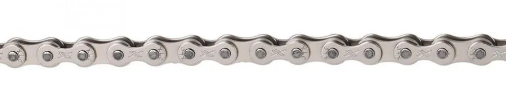 XLC CC-C10 Chaîne 12 Vitesses 126 Maillons Argent pour VTT et Route