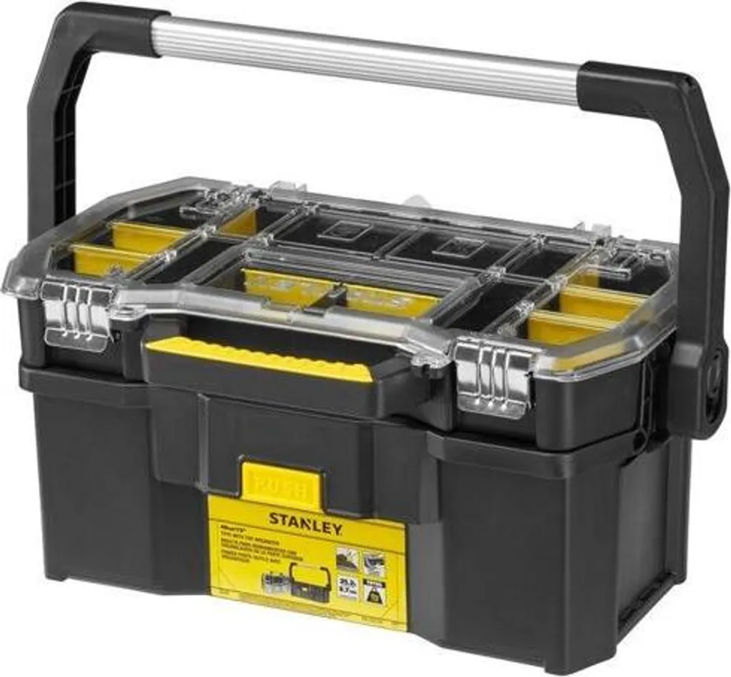 Stanley Boîte à outils portable 55,6 cm STST1-70317 avec organiseurs