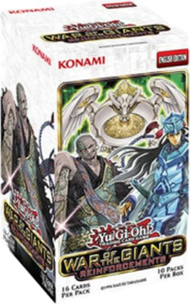 Yu-Gi-Oh! War of the Giants Reinforcements Booster Box 36 Paquets