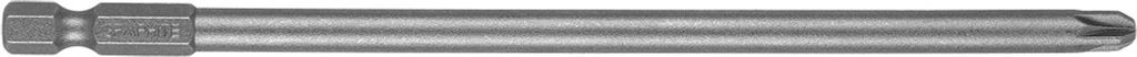 GRAPHITE Schraubendreherbit Schraubendrehereinsatz Typ PZ1/PZ2/PZ3/PH1/PH2/PH3 x Größe 6,35 x Länge 150/300 mm, Aufnahme 1/4" Zoll, Schraubendre...