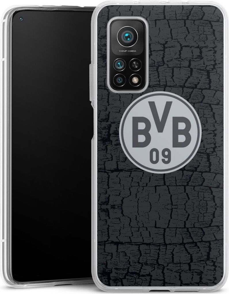 DeinDesign Handyhülle für Xiaomi Mi 10T Pro 5G Silikon Hülle Case Smartphone Schutzhülle BVB Borussia Dortmund Trikot
