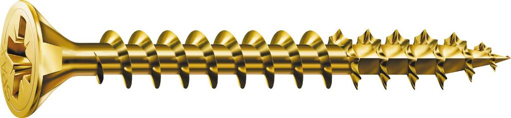 SPAX Senkkopf 4.5x 30 Vollgewinde Pozidriv 2 Yellox mit Bewertung