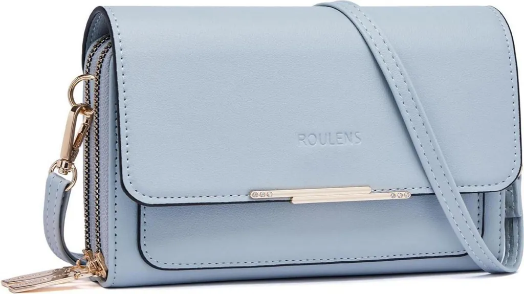 Fini les Sacs Lourds : Petit Sac Bandoulière Léger Gris avec Porte-Carte