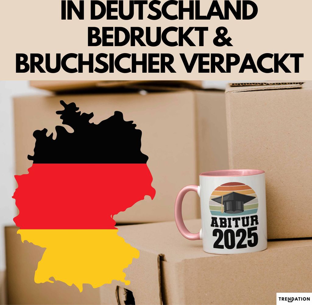 Trendation - Abitur 2022 Bestanden Geschenk Tasse Mit Produktbild 