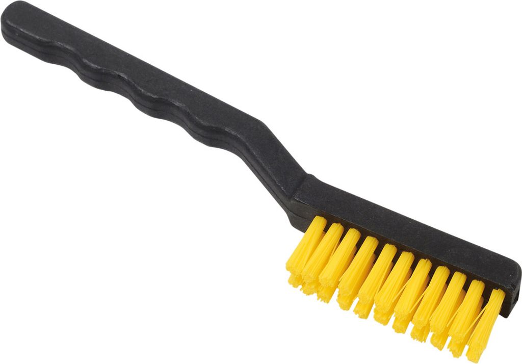Warmbier Bürste, hart, gelbe Nylonborsten, ESD, Breite 60 mm (Bürsten)