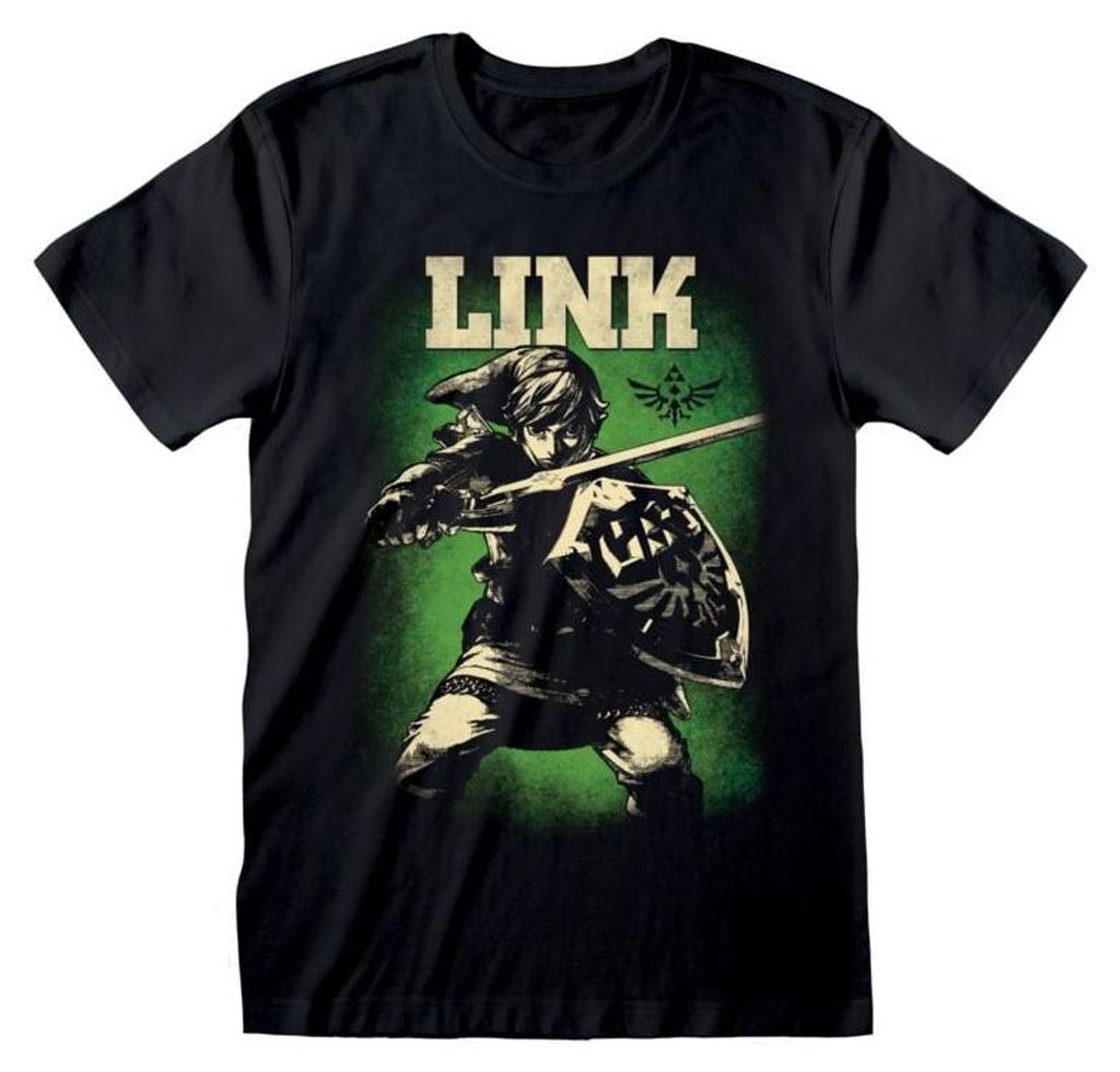 The Legend Of Zelda T-Shirt Uni Hero Of Hyrule schwarz XXL Produktbild 