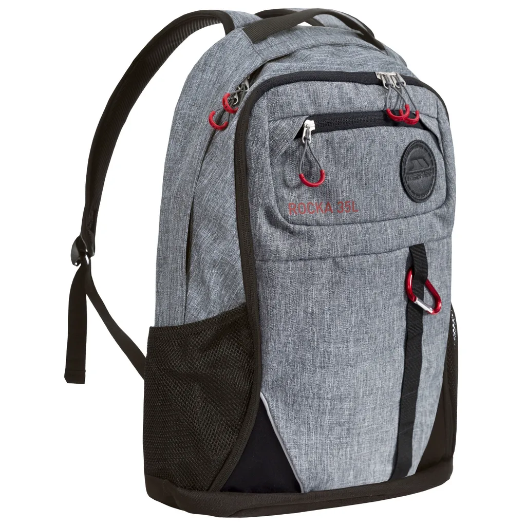 Sac à dos Trespass Rocka TP3845 Gris idéal pour Voyage et Loisirs