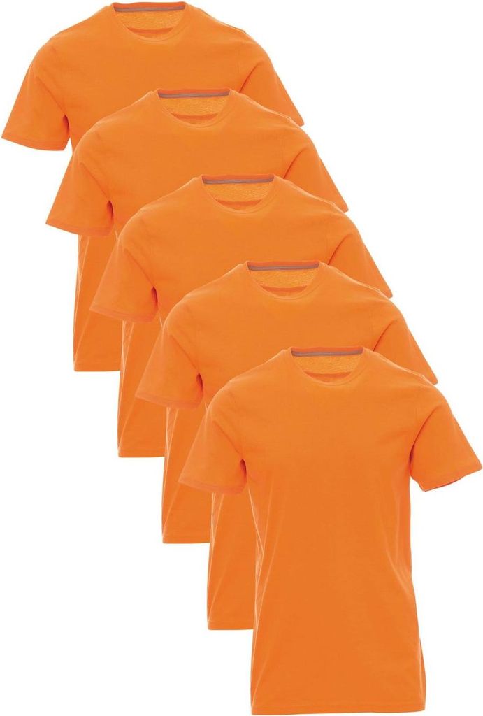 Mivaro Jungen T Shirt 5er Pack Basic Rundhals aus 100% Baumwolle Regular Fit atmungsaktiv angenehm weich pflegeleicht bunte Farben ideal für Schul...