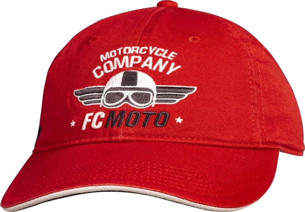 FC-Moto Wings Kappe, rot, Einheitsgröße