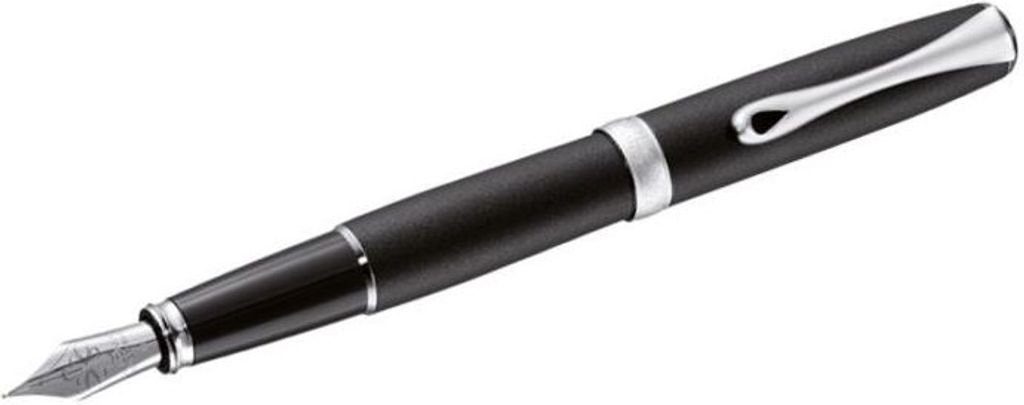 Füllhalter Excellence A2 lapis schwarz matt chrom M