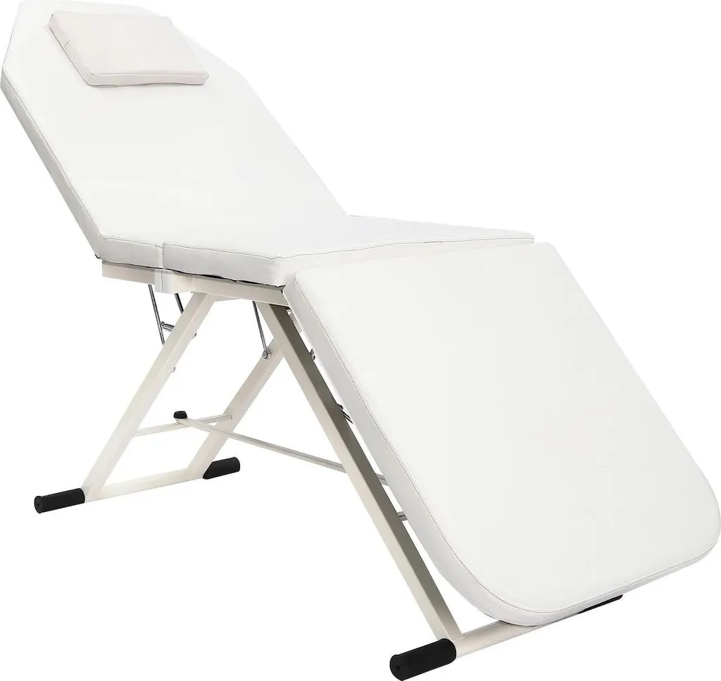 Table de massage stable acier dossier inclinable pour soulager le dos