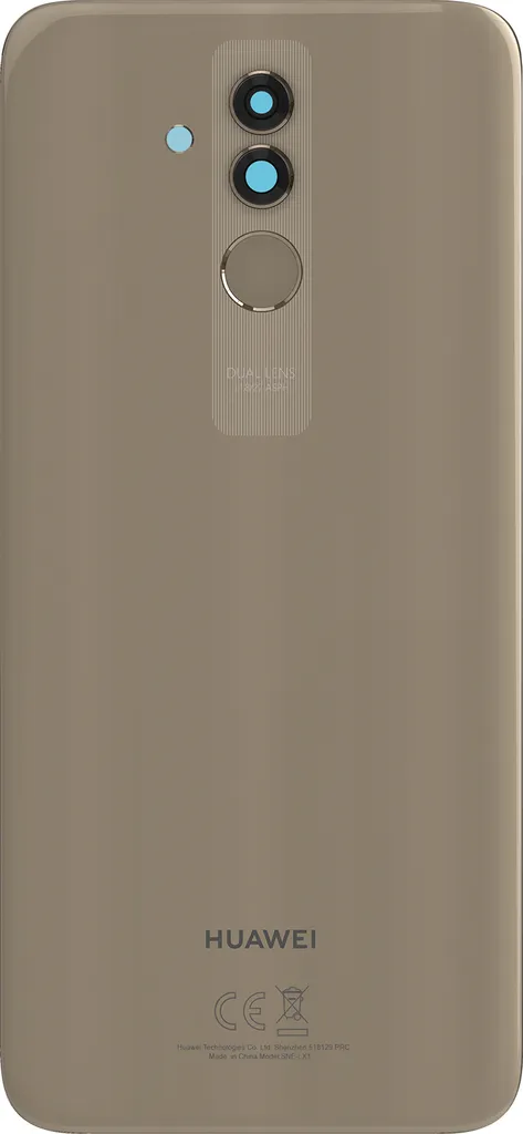 Façade arrière Huawei Mate 20 Lite remplacer dos cassé coloris or
