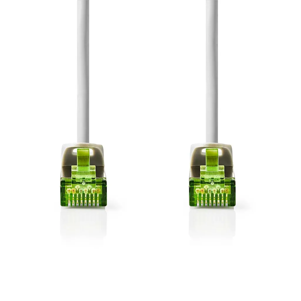 Câble CAT7 Blindé S/FTP 10m LSZH Nedis avec Connecteurs RJ45 Snagless Gris