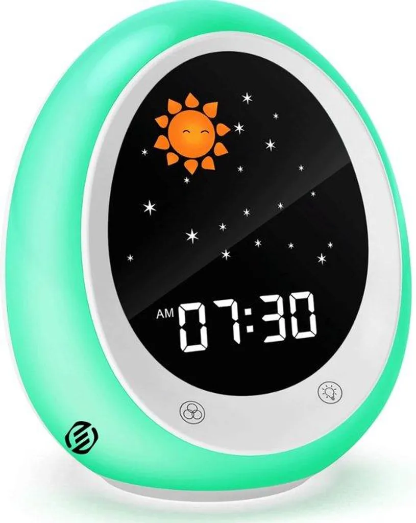 Réveil pour enfants anti-lumière bleue avec veilleuse douce - K20