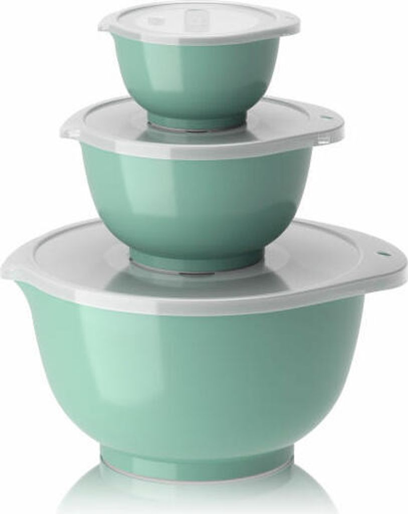 Rosti Schüssel-Set Margrethe New 6-tlg., Durostima, Nordic Green, 0.25 + 0.75 + 3 L, 29947