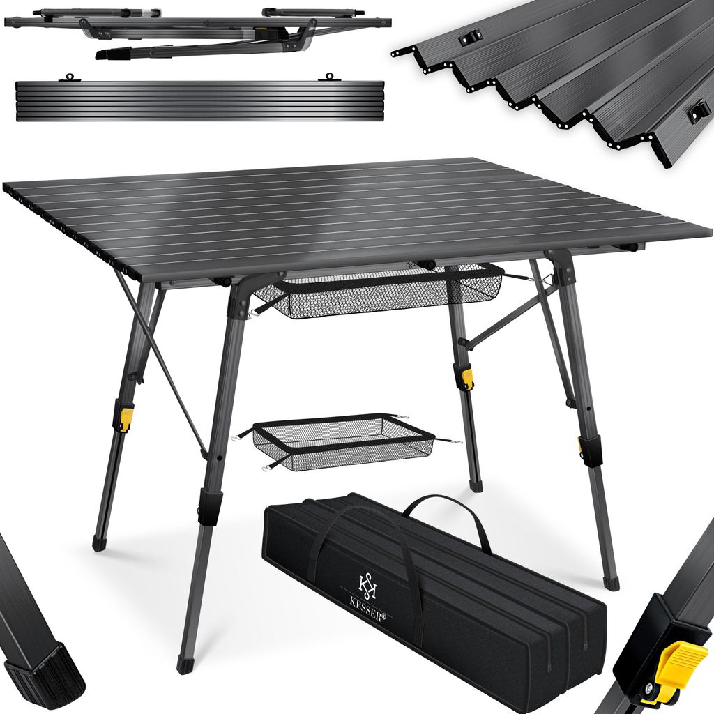 KESSER® Table de camping pliante Table pliante avec cadre Image du produit 