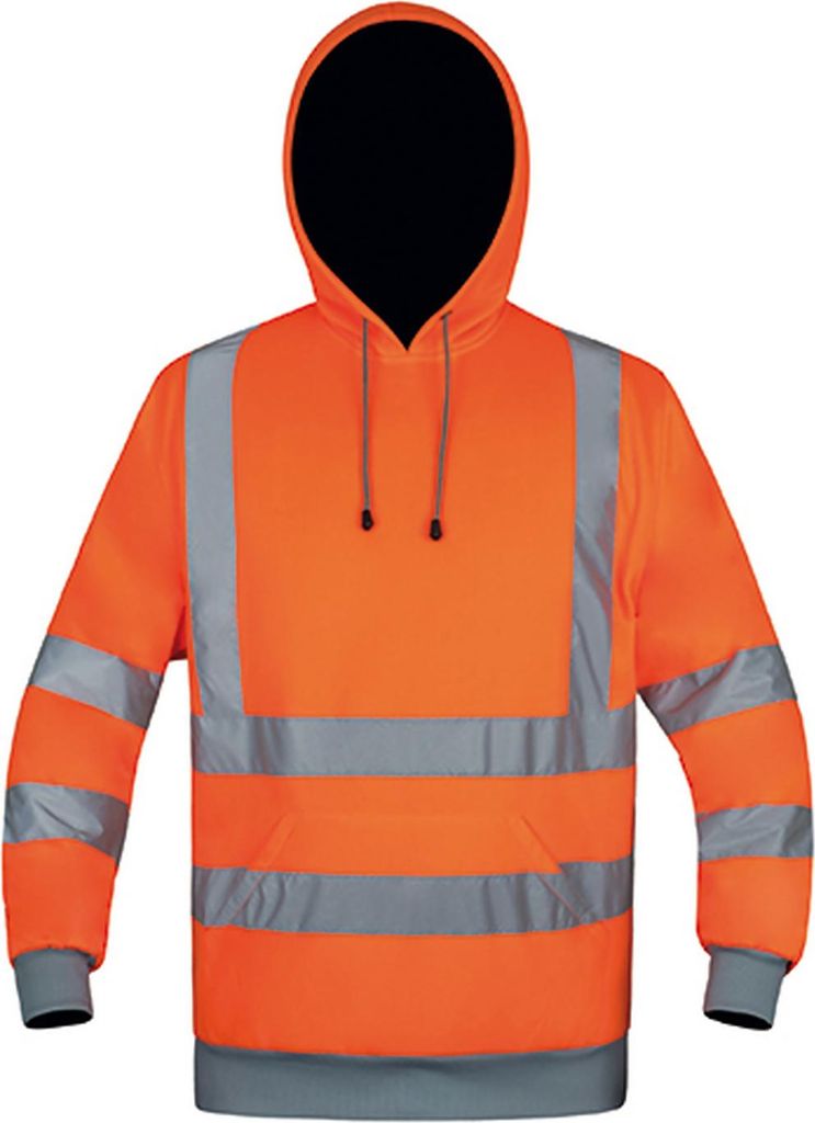 Korntex Hi-Vis Workwear Hoody Cork