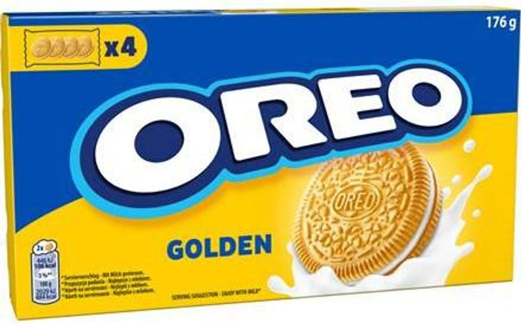 Ciastka Oreo kruche Golden 176 g Immagine del prodotto 