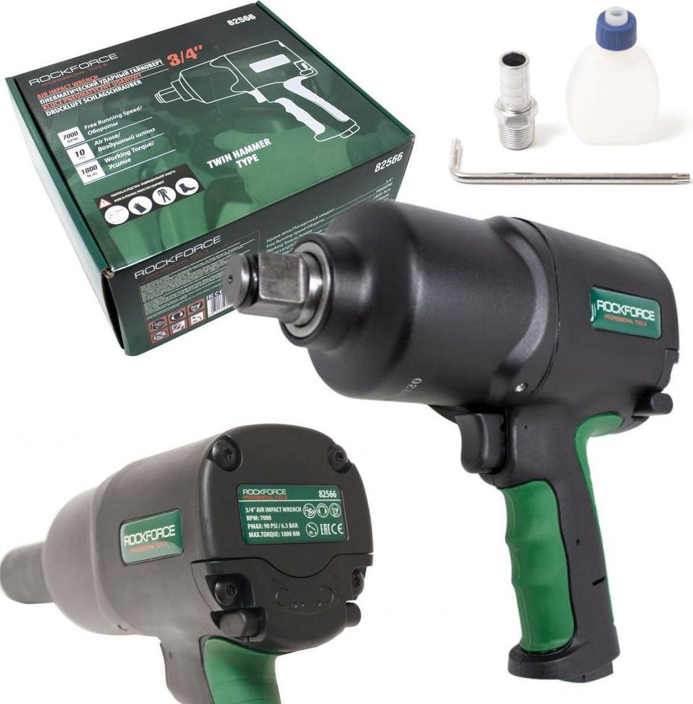Druckluftschrauber 1800Nm 3/4"" Doppelhammer