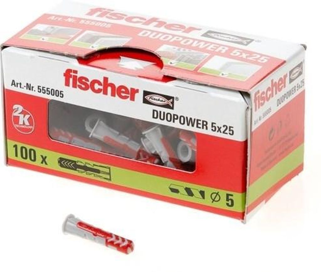 Fisc DUOPOWER 5x25 LD 100Stk Immagine del prodotto 